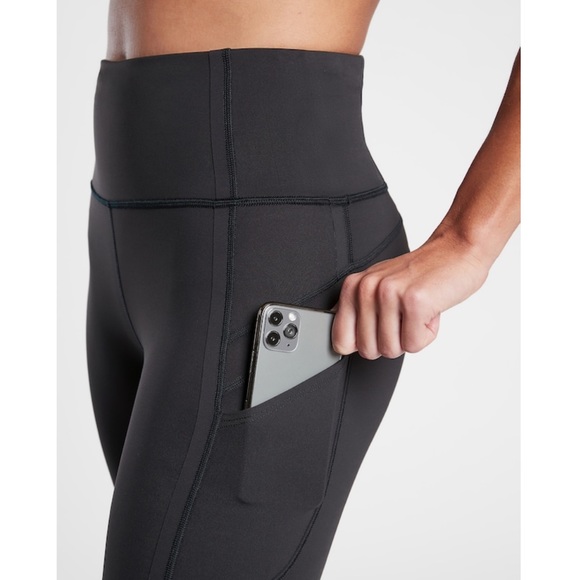 ATHLETA Vitality Rib 7/8 Tight Black NWT - Picture 4 of 11